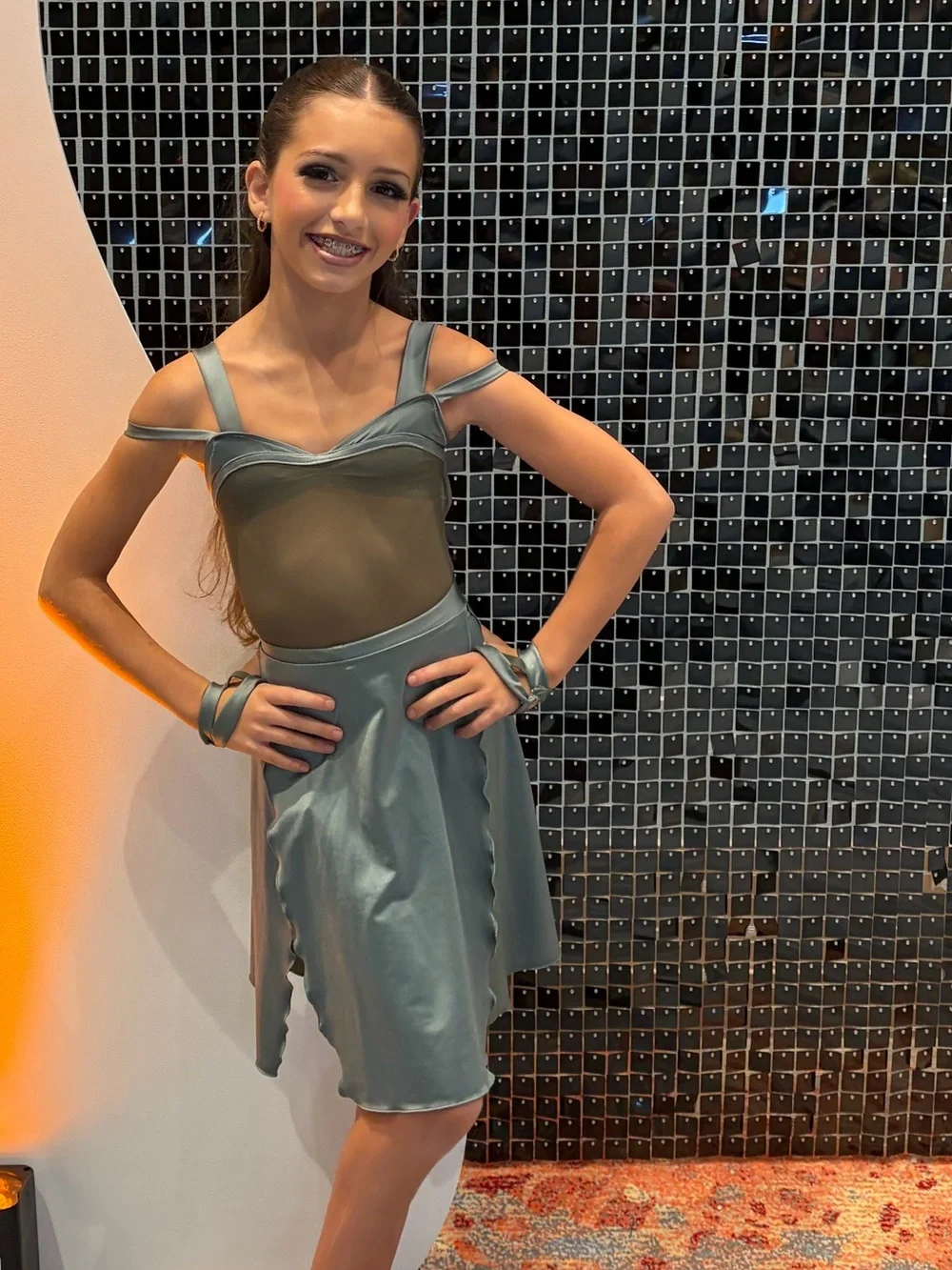 Stunning contemporary / lyrical custom costume - girls